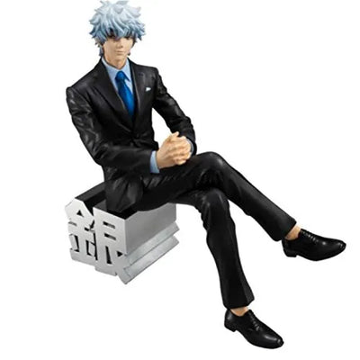 Gintama° - Sakata Gintoki - G.E.M. - 1/8 - Suit ver. Aratame, Omake de Megane ver.ㅤ – Movic – ActionFigureBrasil