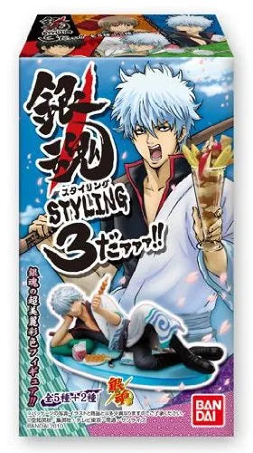 Gintama - Sakata Gintoki - Gintama Styling 3 daaaa!! - Gintama STYLING 3 daaaa!!ㅤ – Bandai – ActionFigureBrasil — ângulo diferente