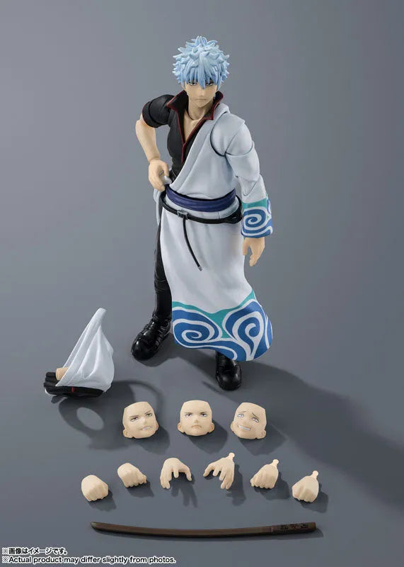 Gintama - Sakata Gintoki - S.H.Figuarts (Bandai Spirits)ㅤ – Bandai Spirits – ActionFigureBrasil