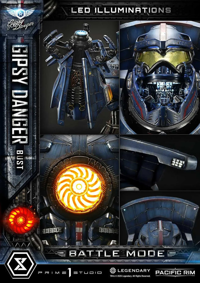Gipsy Danger (Battle Mode) - LIMITED EDITION: 100 – Prime 1 Studio – ActionFigure Brasil