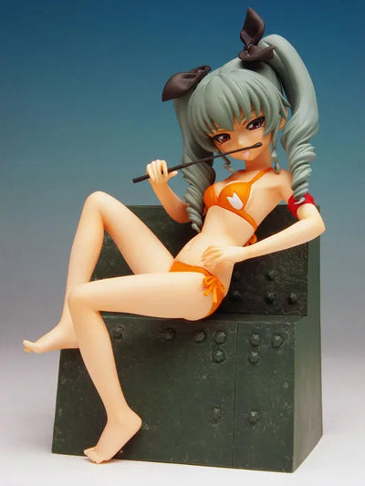 "GIRLS and PANZER" Anchovy Swimwear Ver.ㅤ – Puella Magi Madoka Magica – ActionFigureBrasil — ambientada