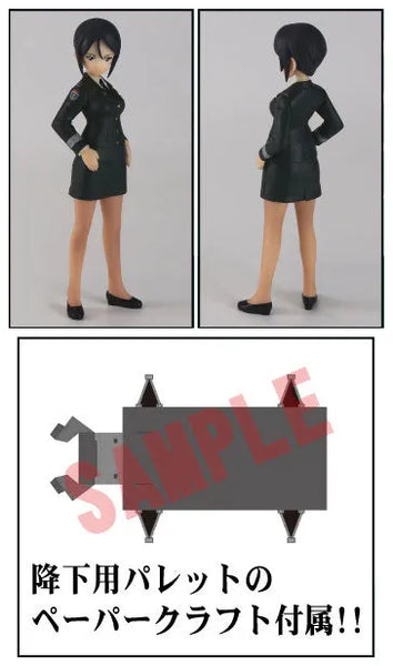 "GIRLS and PANZER" Chono Ami Captain & JSDF Type 10 Tankㅤ – Puella Magi Madoka Magica – ActionFigureBrasil — ângulo diferente