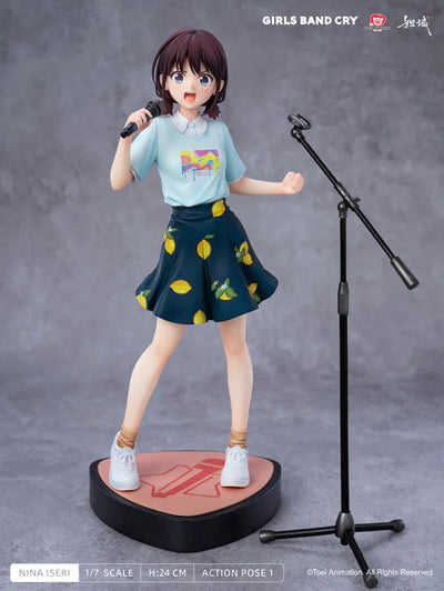 Girls Band Cry - Iseri Nina - Da Yu - 1/7 (Jimei Palace)ㅤ – Jimei Palace – ActionFigureBrasil — ângulo diferente