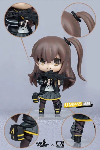 "Girls' Frontline" 404 Squad Official Posable Figure 4 Figure Setㅤ – RingToys – ActionFigureBrasil — ângulo diferente