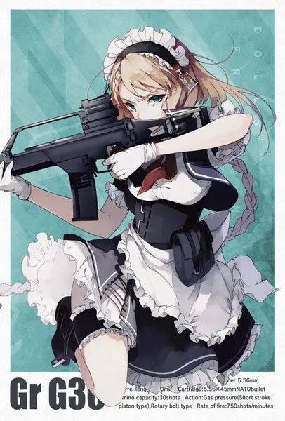 Girls Frontline - Little Armory LADF03 - GrG36 Type - 1/12 (Tomytec)ㅤ – Tomytec – ActionFigureBrasil