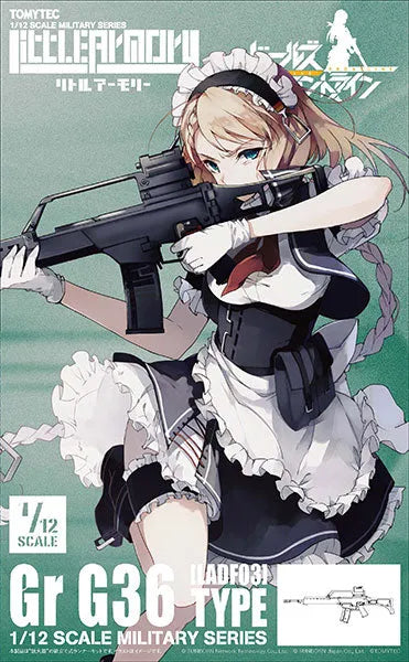 Girls Frontline - Little Armory LADF03 - GrG36 Type - 1/12 (Tomytec)ㅤ – Tomytec – ActionFigureBrasil — detalhe do produto