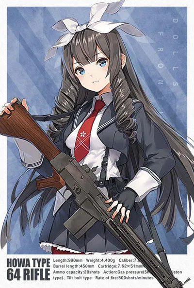 Girls Frontline - Little Armory LADF04 - Howa Type 64 - 1/12 (Tomytec)ㅤ – Tomytec – ActionFigureBrasil