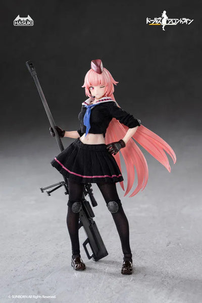 Girls' Frontline - NTW-20 - pocket art Series (PA011) - 1/12 (Hasuki)ㅤ – HASUKI – ActionFigureBrasil — com base expositora