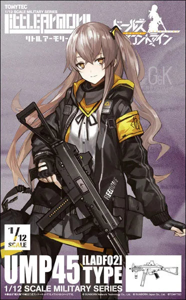 Girls Frontline - UMP45 - Little Armory LADF02 - 1/12 (Tomytec)ㅤ – Tomytec – ActionFigureBrasil