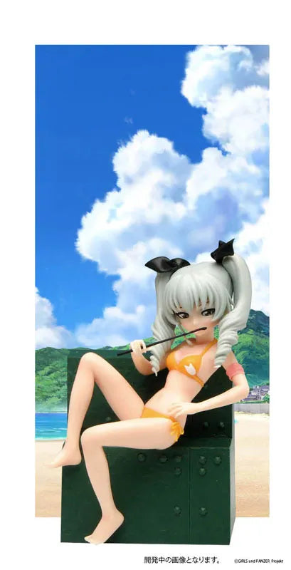 Girls und Panzer 1/10 Anchovy -Swimsuit ver.- Girls und Panzer 10th Anniversary Special Edition desu! Resin Kitㅤ – Platz Hobby – ActionFigureBrasil