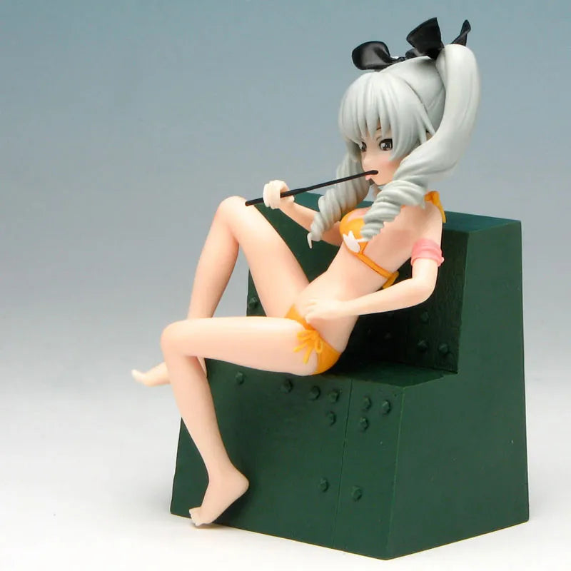 Girls und Panzer 1/10 Anchovy -Swimsuit ver.- Girls und Panzer 10th Anniversary Special Edition desu! Resin Kitㅤ – Platz Hobby – ActionFigureBrasil