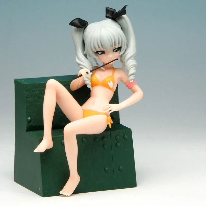 Girls und Panzer 1/10 Anchovy -Swimsuit ver.- Girls und Panzer 10th Anniversary Special Edition desu! Resin Kitㅤ – Platz Hobby – ActionFigureBrasil