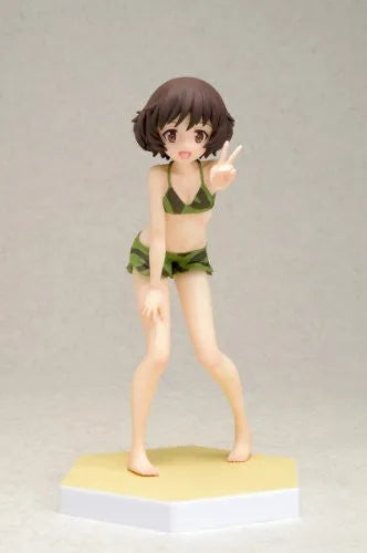 Girls und Panzer - Akiyama Yukari - Beach Queens - 1/10 - Swimsuit ver. (Wave)ㅤ – Wave – ActionFigureBrasil