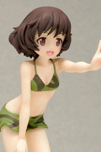Girls und Panzer - Akiyama Yukari - Beach Queens - 1/10 - Swimsuit ver. (Wave)ㅤ – Wave – ActionFigureBrasil
