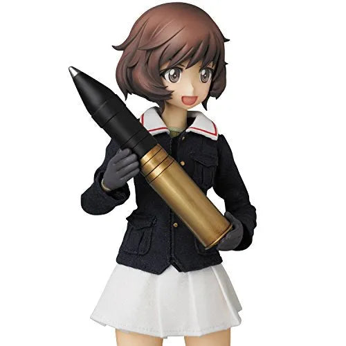 Girls und Panzer - Akiyama Yukari - Real Action Heroes #690 - 1/6 (Medicom Toy)ㅤ – Medicom Toy – ActionFigureBrasil