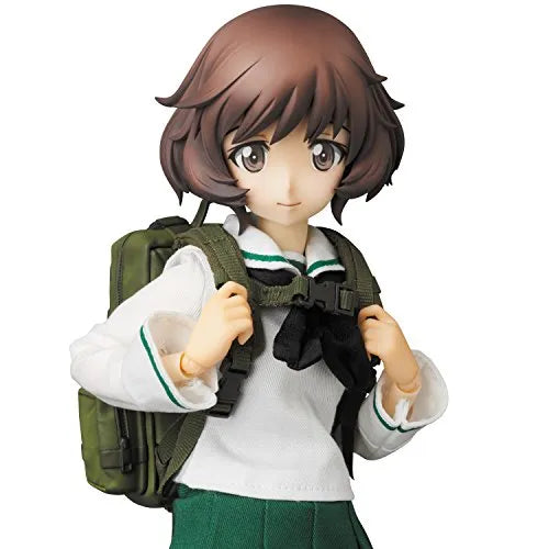 Girls und Panzer - Akiyama Yukari - Real Action Heroes #690 - 1/6 (Medicom Toy)ㅤ – Medicom Toy – ActionFigureBrasil