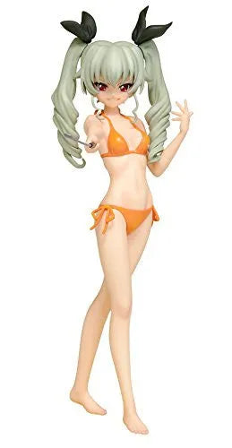 Girls und Panzer - Anchovy - Beach Queens - 1/10 - Swimsuit ver. (Wave)ㅤ – Wave – ActionFigureBrasil