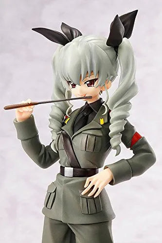 Girls und Panzer - Anchovy - Commander Girls Collection - 1/8 (Penguin Parade)ㅤ – Penguin Parade – ActionFigureBrasil — com base expositora