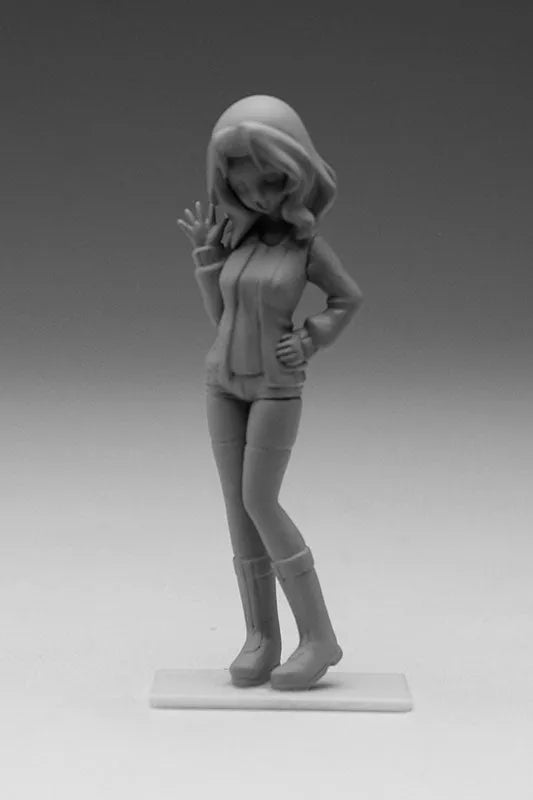 Girls und Panzer - Anchovy - Darjeeling - Kay - Captain Figure Set - 1/35 (Platz)ㅤ – Platz Hobby – ActionFigureBrasil