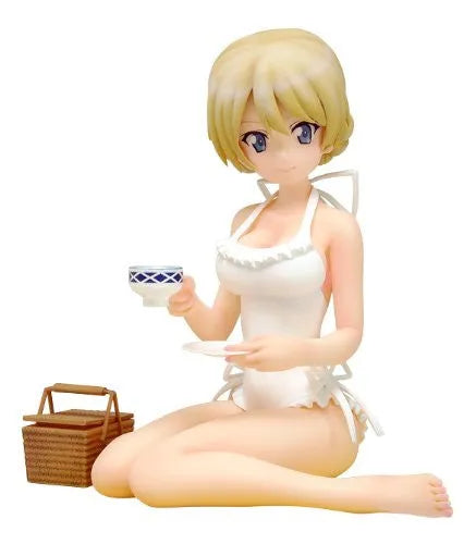 Girls und Panzer - Darjeeling - Beach Queens - 1/10 - Swimsuit ver. (Wave)ㅤ – Wave – ActionFigureBrasil