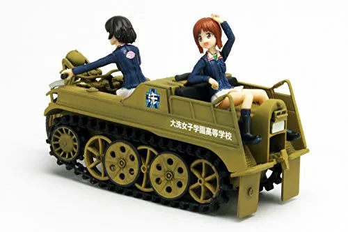 Girls und Panzer der Film - Akiyama Yukari - Nishizumi Miho - Mihoto to Yukari no SdKfz 2 Oarai Girls High School Version desu!ㅤ – Platz Hobby – ActionFigureBrasil