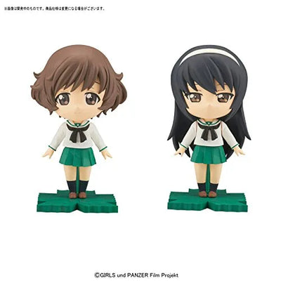 Girls und Panzer der Film - Akiyama Yukari - Petiture Rise (Bandai)ㅤ – Bandai – ActionFigureBrasil — iluminação de estúdio