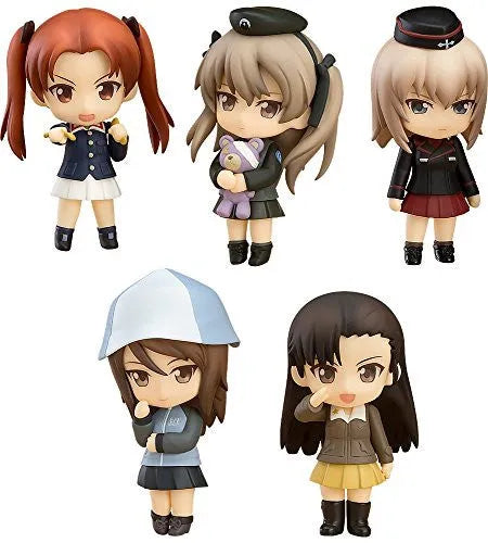 Girls und Panzer der Film - Nendoroid Petit - Nendoroid Petit: Girls und Panzer 02 Box with 6 Figuresㅤ – Good Smile Company – ActionFigureBrasil