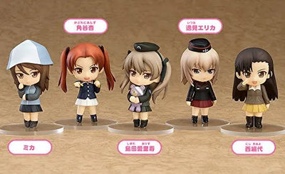 Girls und Panzer der Film - Nendoroid Petit - Nendoroid Petit: Girls und Panzer 02 Box with 6 Figuresㅤ – Good Smile Company – ActionFigureBrasil — com base expositora
