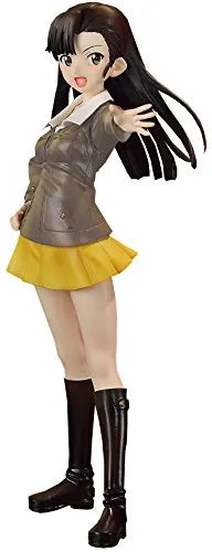 Girls und Panzer der Film - Nishi Kinuyo - PM Figureㅤ – SEGA – ActionFigureBrasil