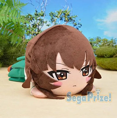 Girls und Panzer der Film - Nishizumi Maho - Mega Jumbo Nesoberi Nuigurumi - Tenkouseiㅤ – SEGA – ActionFigureBrasil