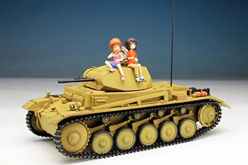 Girls und Panzer der Film - Nishizumi Maho - Nishizumi Miho - PzKpfw II Ausf. F - 1/35 - Memory of Miho & Maho (Platz)ㅤ – Platz Hobby – ActionFigureBrasil