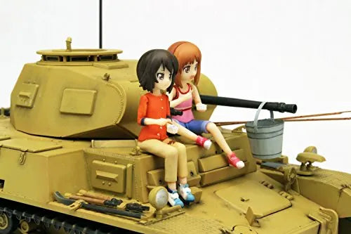Girls und Panzer der Film - Nishizumi Maho - Nishizumi Miho - PzKpfw II Ausf. F - 1/35 - Memory of Miho & Maho (Platz)ㅤ – Platz Hobby – ActionFigureBrasil