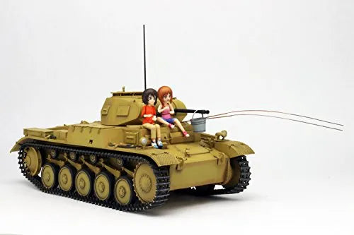 Girls und Panzer der Film - Nishizumi Maho - Nishizumi Miho - PzKpfw II Ausf. F - 1/35 - Memory of Miho & Maho (Platz)ㅤ – Platz Hobby – ActionFigureBrasil