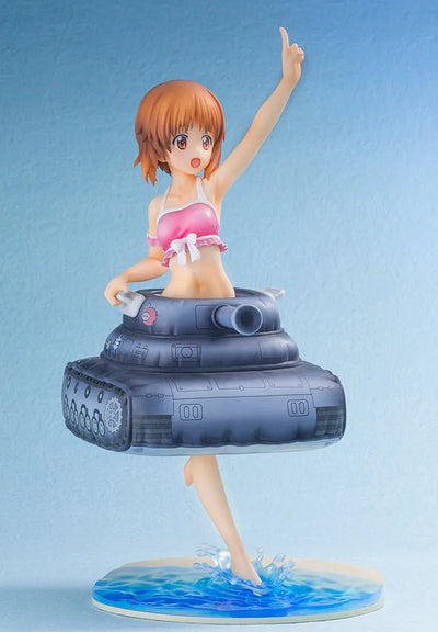 Girls und Panzer der Film - Nishizumi Miho - F:Nex - 1/7 - ~Panzer vor!~ Mizugi & Sensha Ukiwa Ver.ㅤ – FuRyu – ActionFigureBrasil