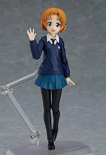 Girls und Panzer der Film - Orange Pekoe - Figma #406 - Darjeeling - Figma #406ㅤ – Max Factory – ActionFigureBrasil