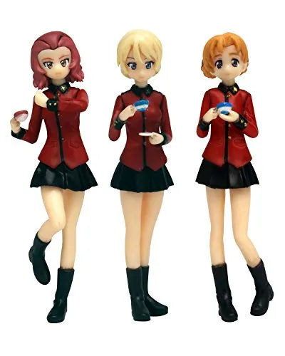 Girls und Panzer - Girls und Panzer der Film - Darjeeling - Orange Pekoe - Rosehip - 1/35 (Platz)ㅤ – Platz Hobby – ActionFigureBrasil