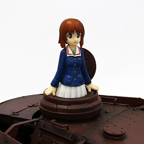 Girls und Panzer - Girls und Panzer der Film - Nishizumi Miho - Akiyama Yukari - Takebe Saori - Isuzu Hana - Reizei Mako - 1/35 (Platz)ㅤ – Platz Hobby – ActionFigureBrasil