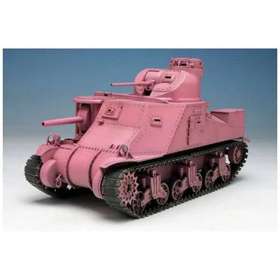 Girls und Panzer - M3 Lee Medium Tank - 1/35 - Rabbit Team ver. (Platz)ㅤ – Platz Hobby – ActionFigureBrasil