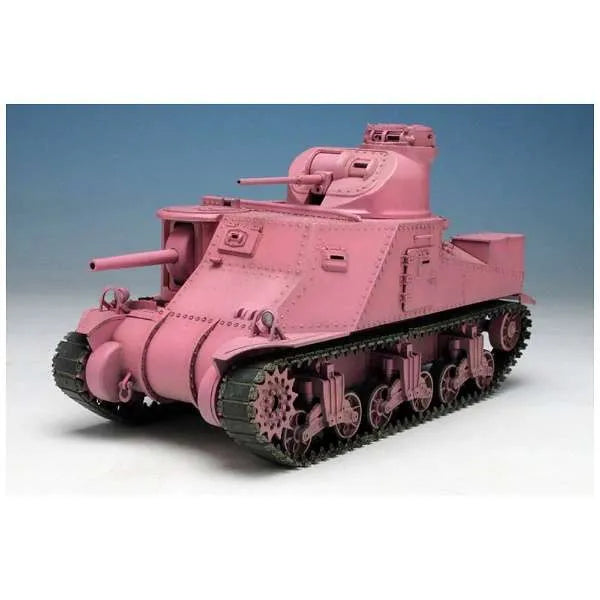 Girls und Panzer - M3 Lee Medium Tank - 1/35 - Rabbit Team ver. (Platz)ㅤ – Platz Hobby – ActionFigureBrasil