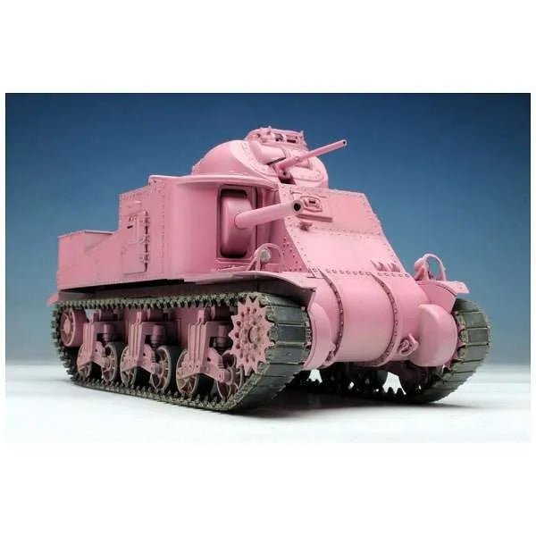 Girls und Panzer - M3 Lee Medium Tank - 1/35 - Rabbit Team ver. (Platz)ㅤ – Platz Hobby – ActionFigureBrasil