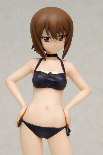 Girls und Panzer - Nishizumi Maho - Beach Queens - 1/10 - Swimsuit ver. (Wave)ㅤ – Wave – ActionFigureBrasil