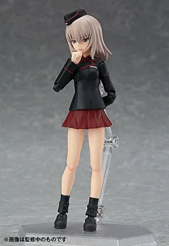Girls und Panzer - Nishizumi Maho - Itsumi Erika - Figma #332ㅤ – Max Factory – ActionFigureBrasil