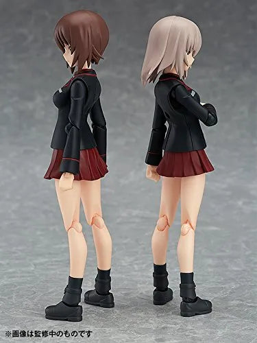 Girls und Panzer - Nishizumi Maho - Itsumi Erika - Figma #332ㅤ – Max Factory – ActionFigureBrasil
