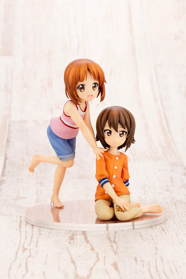 Girls und Panzer - Nishizumi Maho - Nishizumi Miho - Figure Dou - 1/7 - 10 Years Memory - Deluxe Version (Kotobukiya) [Shop Exclusive]ㅤ – Kotobukiya – ActionFigureBrasil