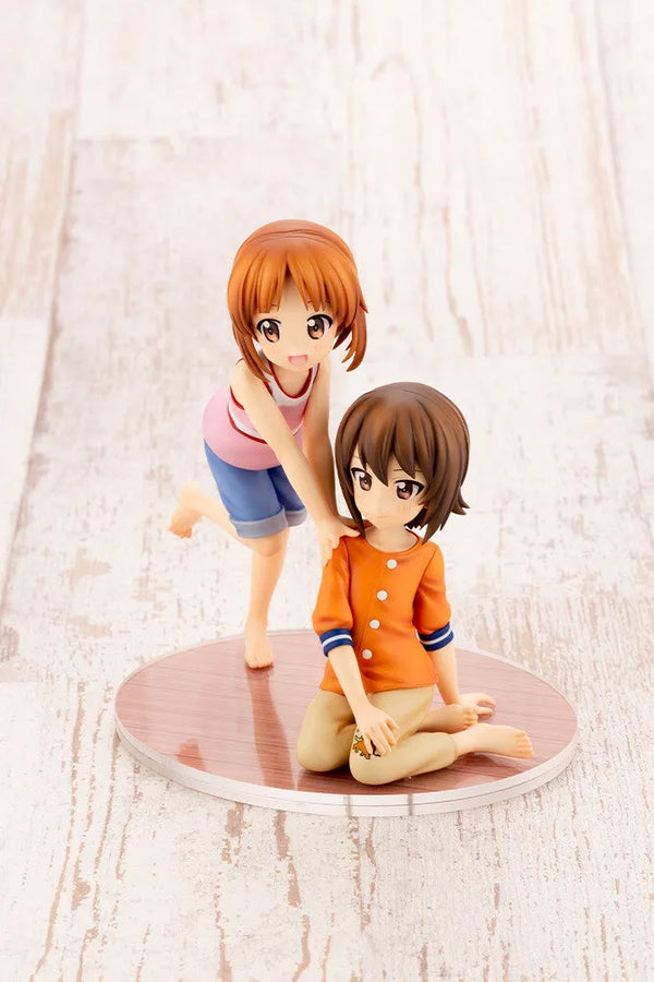 Girls und Panzer - Nishizumi Maho - Nishizumi Miho - Figure Dou - 1/7 - 10 Years Memory - Deluxe Version (Kotobukiya) [Shop Exclusive]ㅤ – Kotobukiya – ActionFigureBrasil
