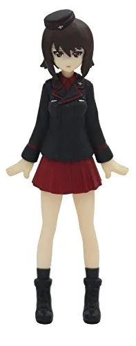 Girls und Panzer - Nishizumi Maho - Nishizumi Miho - Itsumi Erika - 1/35 - Kuromorimine Girls High School (Platz)ㅤ – Platz Hobby – ActionFigureBrasil