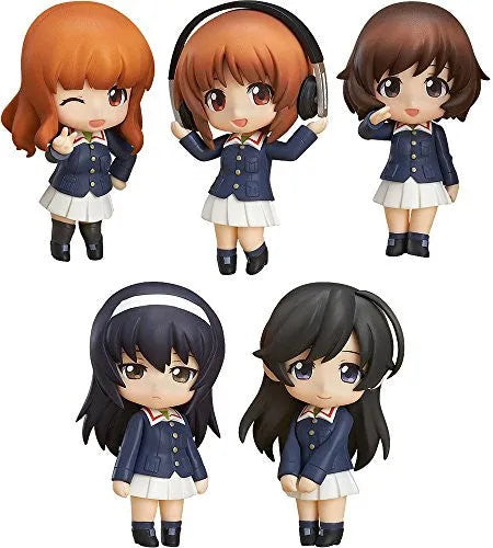 Girls und Panzer - Nishizumi Miho - Nendoroid Petit - Nendoroid Petit Girls und Panzer - Nendoroid Petite: Girls und Panzer - Ankou Team Ver. (Good Smile Company)ㅤ – Good Smile Company – ActionFigureBrasil