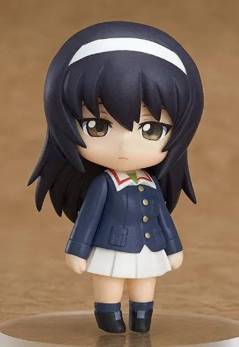 Girls und Panzer - Nishizumi Miho - Nendoroid Petit - Nendoroid Petit Girls und Panzer - Nendoroid Petite: Girls und Panzer - Ankou Team Ver. (Good Smile Company)ㅤ – Good Smile Company – ActionFigureBrasil