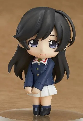 Girls und Panzer - Nishizumi Miho - Nendoroid Petit - Nendoroid Petit Girls und Panzer - Nendoroid Petite: Girls und Panzer - Ankou Team Ver. (Good Smile Company)ㅤ – Good Smile Company – ActionFigureBrasil