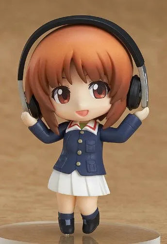 Girls und Panzer - Nishizumi Miho - Nendoroid Petit - Nendoroid Petit Girls und Panzer - Nendoroid Petite: Girls und Panzer - Ankou Team Ver. (Good Smile Company)ㅤ – Good Smile Company – ActionFigureBrasil